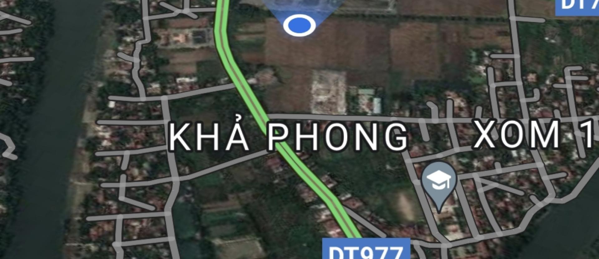 Bán lô đất tại mặt mương khu đấu giá Khả Phong  