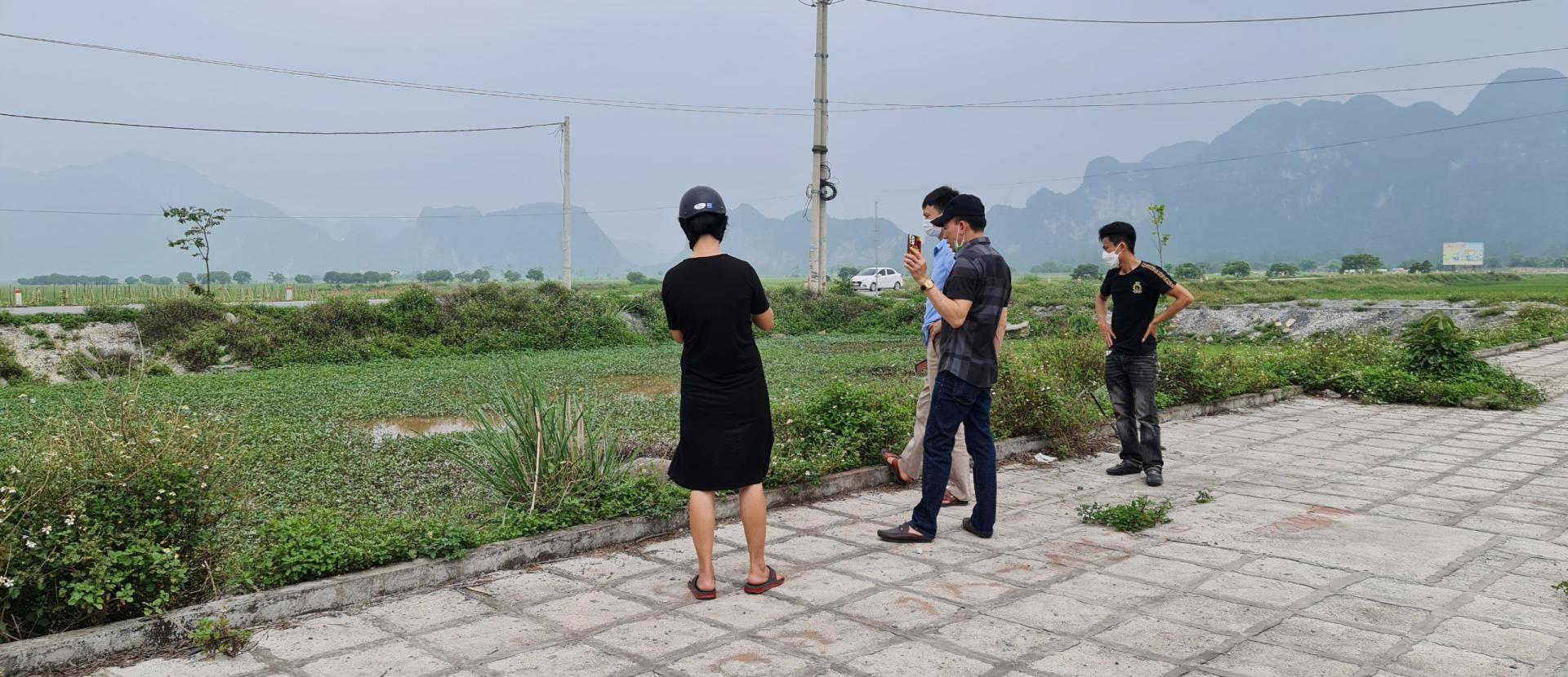 Cần bán nhanh 2 lô đất sau mặt đường đi chùa Hương tại Khả Phong  