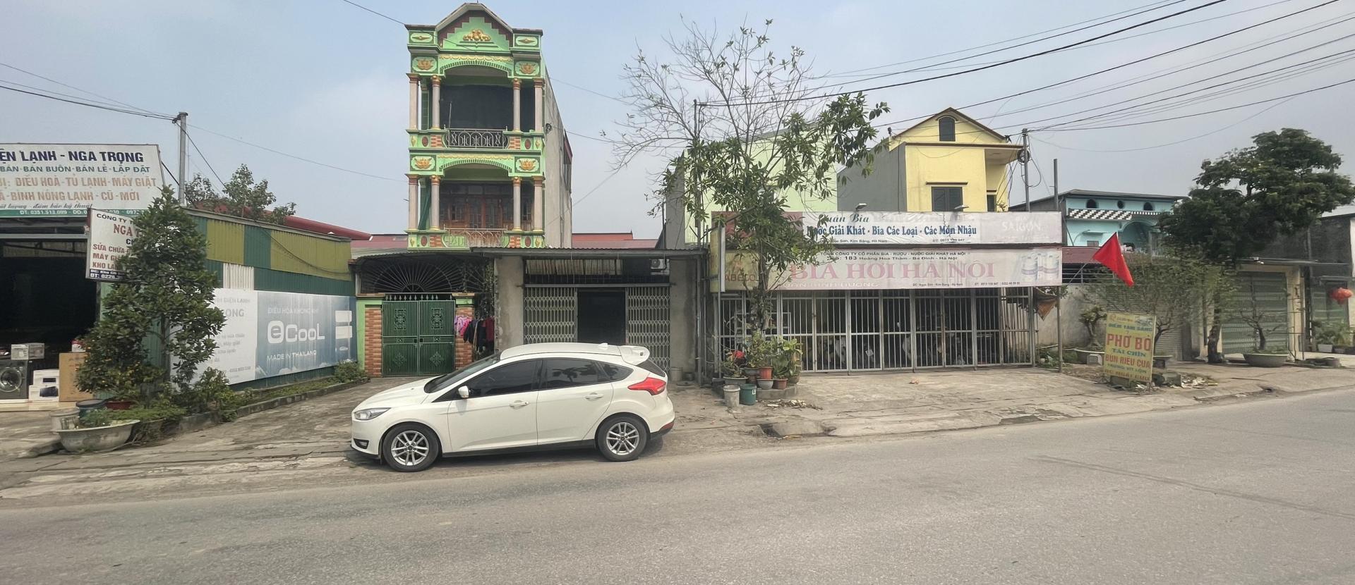 Bán đất mặt đường QL 21B đã có sẵn nhà cấp 4  